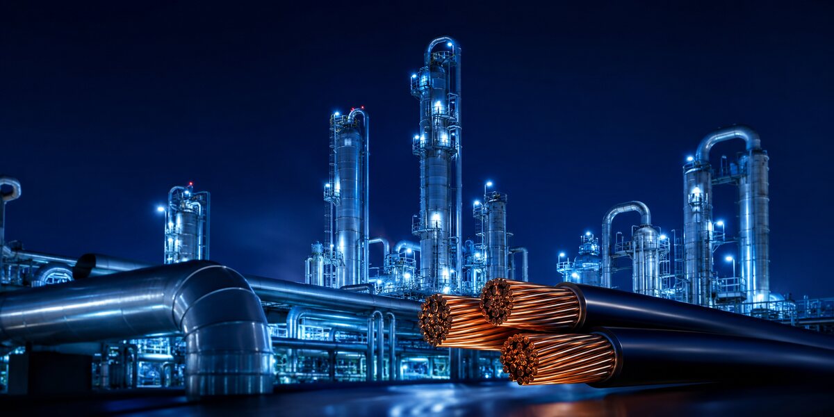 Кабель и оборудование специальных исполнений для нефтегазовых объектов